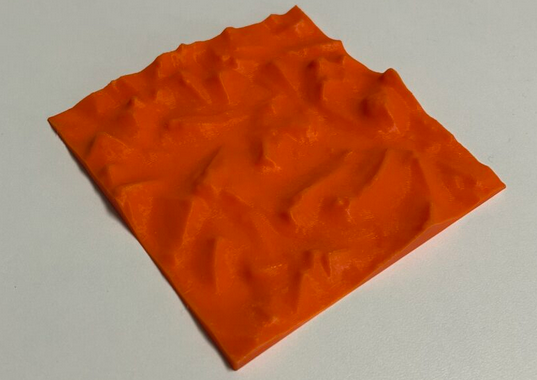 3D printed physical model